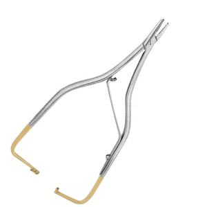 คีมหนีบเข็มเย็บสแตนเลส TC 16ซม. เครื่องมือผ่าตัด - Product Image 4