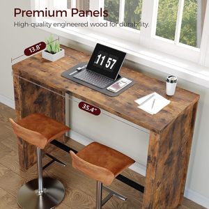 Premium Whiskey Barrel High-Top Bar <b>Table</b> | Solid Wood Restaurant Furniture Manufacturer - Product Image 3