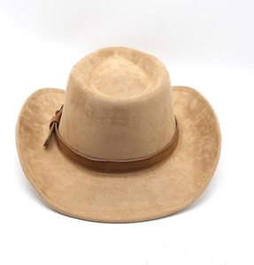 Sombrero de Vaquera de Gamuza de Lujo para Otoño e Invierno - Product Image 3