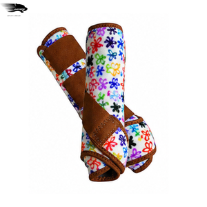 Botas de Protección para Tendones Ecuestres con Logotipo Personalizado, Botas Medicinales para Caballos, Ligeras y Transpirables, Directo de Fábrica OEM - Product Image 1