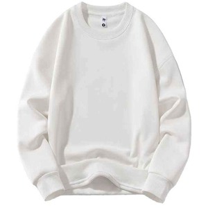 Sudadera con Cuello Redondo Personalizada OEM, Sudadera con Capucha Extra Grande, Impresión de Alta Calidad, Logotipo Bordado, 100% Algodón, Sudadera de Forro Polar para Hombre para Otoño - Product Image 4
