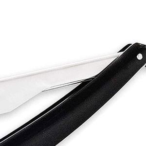 Rasoir de barbier personnalisé en acier inoxydable avec étui en cuir PU, adapté pour la coupe de la barbe - Product Image 6