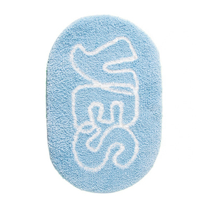 Alfombra de Baño de Chenilla, Tejido Suave y Absorbente, Tapete para Ducha, Textil para el Hogar, Alfombra de Baño con Textura de Waffle - Product Image 5