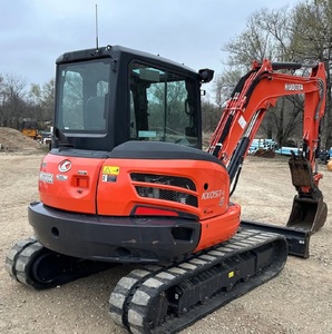Mini-excavatrice sur chenilles Kubota KX057 4, 1 tonne, certifiée CE EPA, moteur puissant Koop, équipement de construction compact, livraison rapide - Product Image 2