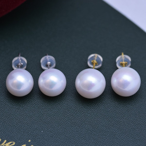 Boucles d'oreilles en argent S925, glace et neige, accessoires de précision DIY, perles d'eau douce multi-perles, cadeau de déesse - Product Image 4