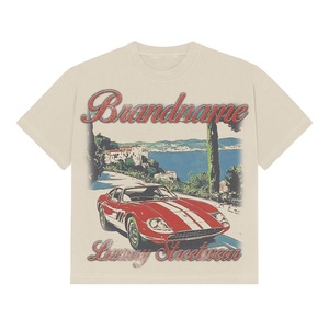 Camisetas de Hombre de Primera Calidad, Totalmente Personalizadas, 2026, 100% Algodón, Cuello Redondo, Corte Holgado, Precios al por Mayor - Product Image 1