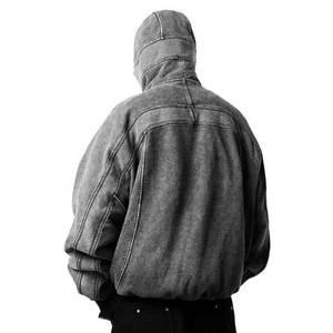 Sudaderas y Hoodies para Hombre de Algodón 100% de Secado Rápido con Lavado Ácido, Precio Mayorista, Ajuste Regular, Térmicas de Invierno - Product Image 2
