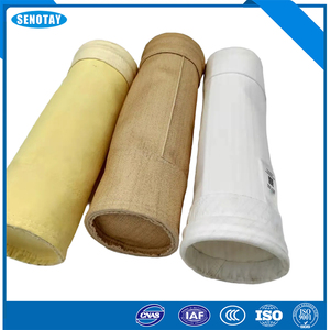 Sac filtrant anti-poussière en polyester hydrofuge et antistatique pour cimenterie, prix usine - Product Image 6