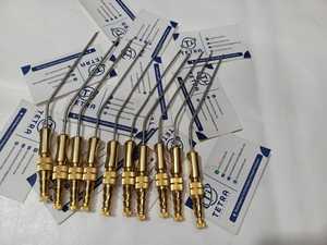 Tubo de succión Frazier recubierto de oro 7 10 12fr con control manual, instrumento ORL, punta de succión de precisión con control manual, OEM CE - Product Image 5