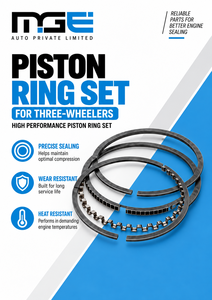 Juego de Anillos de Pistón para TVS de Tres Ruedas - Product Image 1