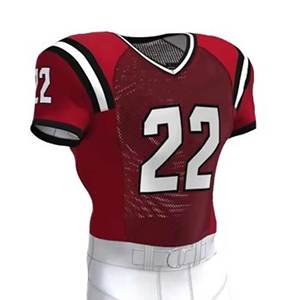 Uniforme de Fútbol Americano Sublimado de Alta Calidad, 4 Piezas, Material de Tela, Precio Económico, Conjuntos Deportivos Personalizados, Pantalones Cortos - Product Image 5