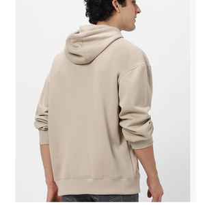 Sweat à capuche pour homme de qualité supérieure, 100% coton, surdimensionné, style streetwear, épaules tombantes, personnalisé, vintage, pull à capuche pour homme - Product Image 2