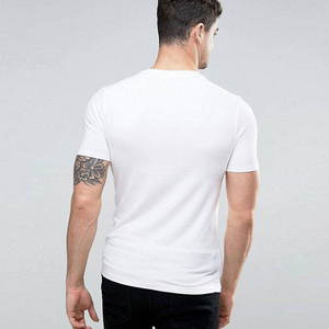 Camiseta de alta calidad, transpirable, duradera, 100% algodón para hombre, corte holgado, estampada, de secado rápido, antiarrugas, material personalizado. - Product Image 6