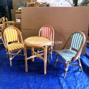 Sillas Infantiles de Ratán Hechas a Mano Ecológicas para Eventos, Bodas, Alquiler de Muebles para Fiestas, Fabricante OEM ODM - Product Image 5