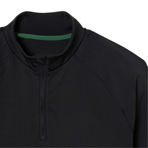 Pull-over pour homme à manches longues, respirant, col montant zippé, tricoté 100% polyester, avec ceinture, pour l'hiver - Product Image 6
