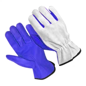 Top Quality Cowhide Grain and Split Leather Driving Work <b>Gloves</b> Heavy Duty Soft and Comfortable Long-Lasting Abrasion Resistant - Product Image 6