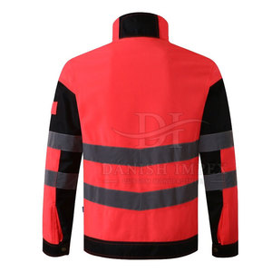 Oem Service Latest Style Men Safety <b>Jackets</b> For Workwear Use Custom Made Design Safety <b>Jackets</b> With Stand Collar - Product Image 3