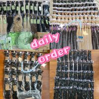Lots de Cheveux Humains Vietnamiens Bruts Non Traités, Bouclés Birmans, Cuticules Alignées, Cheveux Cambodgiens Ondulés, Bouclés Naturels, Ondulés Indiens
