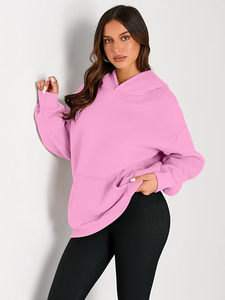 Sudadera Oversize para Mujer con Logo Personalizado, Estampado, Hombros Caídos, Fabricante Mayorista de Ropa - Product Image 4