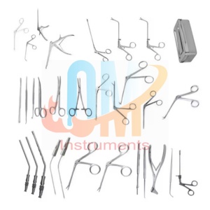 Oldmed ชุดเครื่องมือผ่าตัด fess ENT เครื่องมือทางการแพทย์ทำจากสเตนเลสเกรดแบบแมนนวลเครื่องผลิตเนื้อเยื่อจมูก - Product Image 2