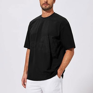 Camisa de hombre con hombros caídos, estilo moderno, corte holgado, ideal para un look informal y a la moda para el día a día. - Product Image 4