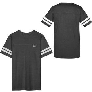 Camisetas de Algodón con Rayas Varsity para Hombre, Estilo Urbano, Cuello Redondo, Fabricación de Ropa de Marca Privada, Camiseta de Algodón para Hombre - Product Image 4