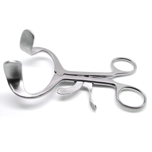 Molt Instruments dentaires manuels en acier inoxydable argenté certifiés CE, écarteur buccal intra-oral en résine, rétracteur de joue et de lèvre dentaire - Product Image 5