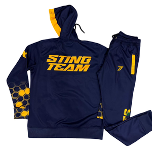 Reversible Sports Tracksuit Men Women Adult Breathable Polyester Custom Team Logo Fleece 480 GSM Windproof <b>Zip</b> <b>Up</b> <b>Jacket</b> Pants - Product Image 2