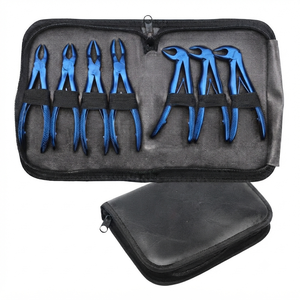 Pinces dentaires pour bébé, lot de 7 pièces, réutilisables, en acier inoxydable de qualité allemande, Power Grip, certifiées CE - Product Image 3