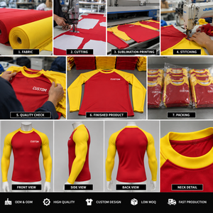 Maillot de cyclisme Rash Guard Maker Musclewear Undershirt Pro pour homme, T-shirt de sport pour musculation, T-shirt à manches longues pour homme - Product Image 4