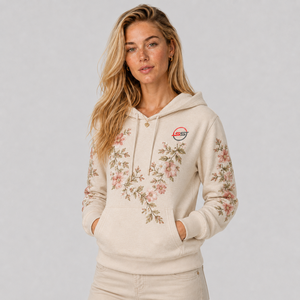Hoodie tendance pour femmes, broderie personnalisée, logo sur mesure, coton doux, molleton chaud et respirant, pull décontracté, streetwear pour femmes - Product Image 3