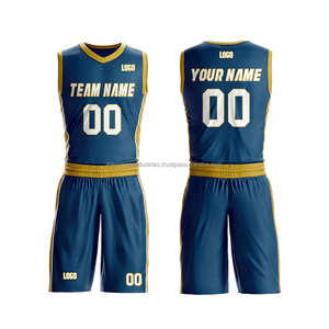 Conjunto de uniforme de baloncesto para adultos de alta calidad superventas, ropa deportiva transpirable de talla grande, uniforme de equipo de impresión por sublimación - Product Image 1
