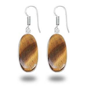 Pendientes de Moda Clásicos y Modernos con Dijes de Ojo de Tigre, Joyería de Lujo para Mujer, Regalo Elegante para Fiestas, Venta al por Mayor - Product Image 4