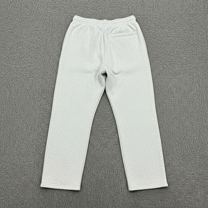 Nouvel Arrivage – Pantalon de Survêtement Décontracté pour Homme en Toile, Logo Personnalisé Imprimé DTF, 100% Coton, Coupe Ample, Couleur Unie, Effet Délavé Personnalisé - Product Image 3