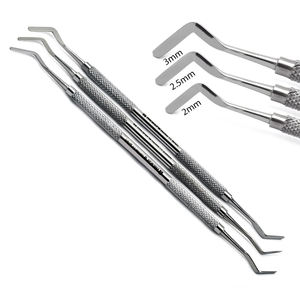 Juego de 3 Espátulas Dentales Heidman de Acero Inoxidable para Mezclar y Aplicar, Uso Médico, Instrumentos de Laboratorio - Product Image 1