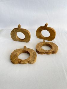 Gold Bow Napkin Rings Metal Ring Shape <b>5</b> Cm Glam Wedding Table Decoration Durable - Product Image 4