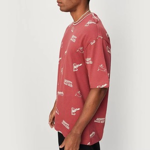 T-shirt Homme Vintage Oversize à Épaules Tombantes, Manches Courtes, 100% Coton, Haute Qualité, Logo Designer Tendance, Vente en Gros Été - Product Image 5