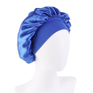 Wholesale Reversible Satin <b>Bonnet</b> Sleep Cap for Women Curly Natural <b>Hair</b> Adjustable <b>Hair</b> Protection - Product Image 3