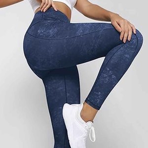 Leggings Deportivos Sin Costuras para Mujer, Cintura Alta, Pantalones de Yoga, Fitness, Elásticos, Transpirables, para Correr, Deportes, Push Up, Ropa Deportiva - Product Image 3
