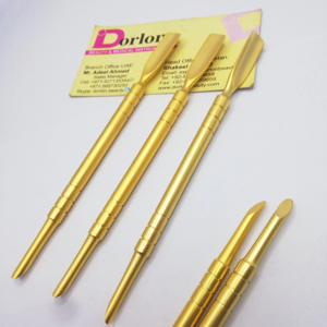 Cuticle <b>Nail</b> Pusher Stainless Steel Manicure Pushers <b>Nail</b> Art Stick Custom Logo Stainless Steel Gold Plated <b>Nail</b> Care <b>Tool</b> - Product Image 1