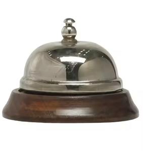 Campana de Metal para Servicio de Mesa, Campana de Recepción para Hotel, Restaurante, Campana de Llamada - Product Image 4