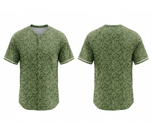 ผู้จัดจำหน่ายเสื้อเบสบอลแบบสั่งทำพิเศษด้วยเทคนิคการพิมพ์แบบ Dye Sublimation จำนวนมาก |   ชุดเบสบอลทีมพร้อมโลโก้และหมายเลขแบบกำหนดเอง |   โพลีเอสเตอร์ที่ระบายอากาศได้ดี - Product Image 1