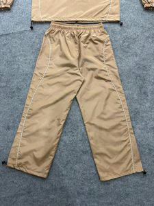 Conjunto Deportivo para Hombre, Chaqueta y Pantalones con Cordón, 100% Nailon, Líneas Reflectantes, Logotipo Digital, Estilo Vintage, Cortavientos 2026 - Product Image 6