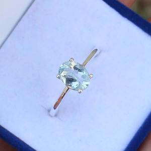 Anillo de Plata de Ley 925 con Peridoto, Certificado IGI, Estilo Vintage, Joyería de Piedra de Nacimiento de Febrero, Regalo para Mujer, Hecho a Mano por Zubeda Gems - Product Image 6