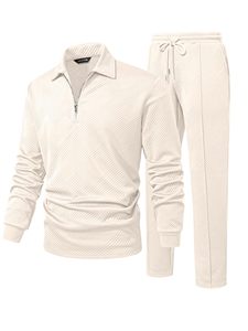 Ensemble de pulls à col zippé pour homme JMIERR, couleur marron, coupe classique, tricoté, décontracté, hiver, couleur unie, respirant, 100% coton, service OEM - Product Image 4