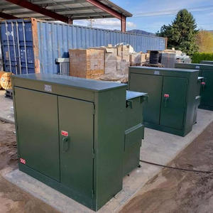 2000kVA三相パッドマウント変圧器、34.5kVから13.8kVへの昇圧、太陽光発電所用グリッドタイインバーター、パッドマウント型、ANSI IEEE準拠 - Product Image 3