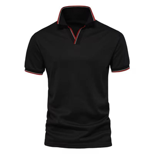 Camisetas de Golf Bordadas con Logotipo, 240 Gramos, Algodón y Seda, Alta Calidad, Personalizadas para Polos, Fabricación en Tela Jersey Lisa - Product Image 4