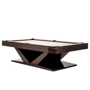 Table de billard 3 en 1 sur mesure, 8 pieds, table de billard, bois massif, plateau en granit, table de billard multifonctionnelle pour la maison - Product Image 1