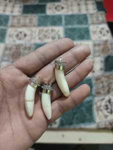 จี้กระดูกแกะสลักด้วยมือ งานฝีมือธรรมชาติ กันน้ำ เหมาะสำหรับสร้อยคอ ต่างหู เครื่องประดับเสริมฮวงจุ้ย สไตล์โบโฮ รับผลิตตามสั่ง ขายส่ง - Product Image 4
