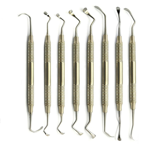 Kit de Microcirugía Periodontal, Instrumentos Quirúrgicos para Implantes Dentales, Juego de Sondas y Elevadores de Periósteo, Hecho de Acero Inoxidable - Product Image 2